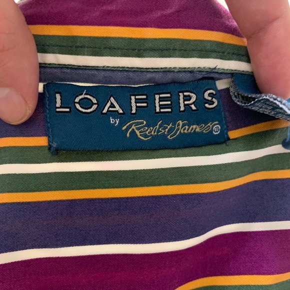 Vintage Striped button up shirt - Picture 4 of 4